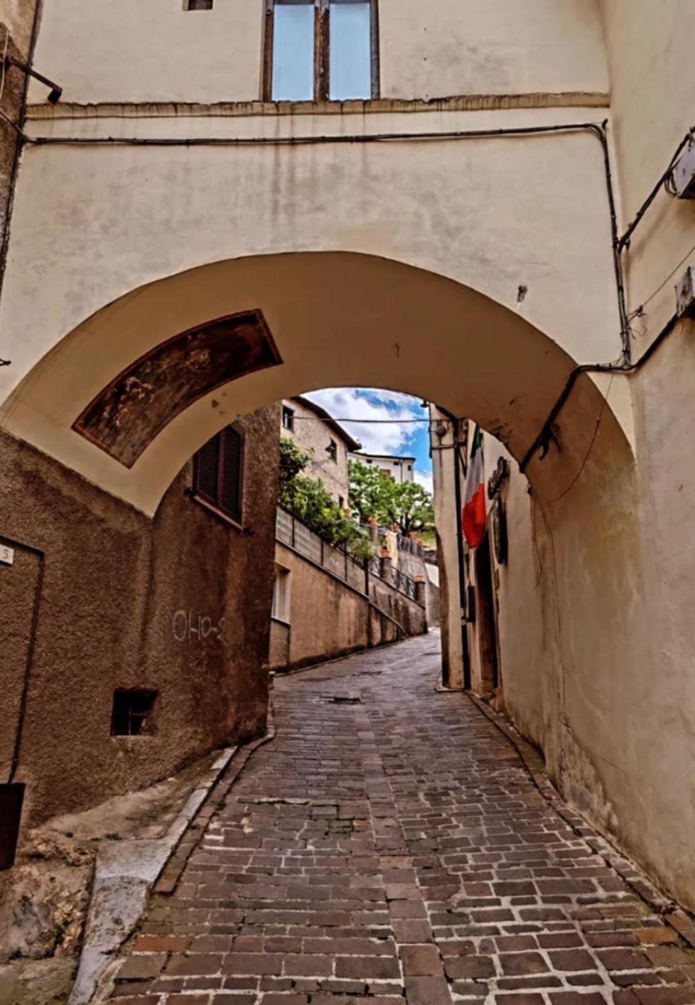 Ferienwohnung Il Sentiero Poggio Bustone Exterior foto