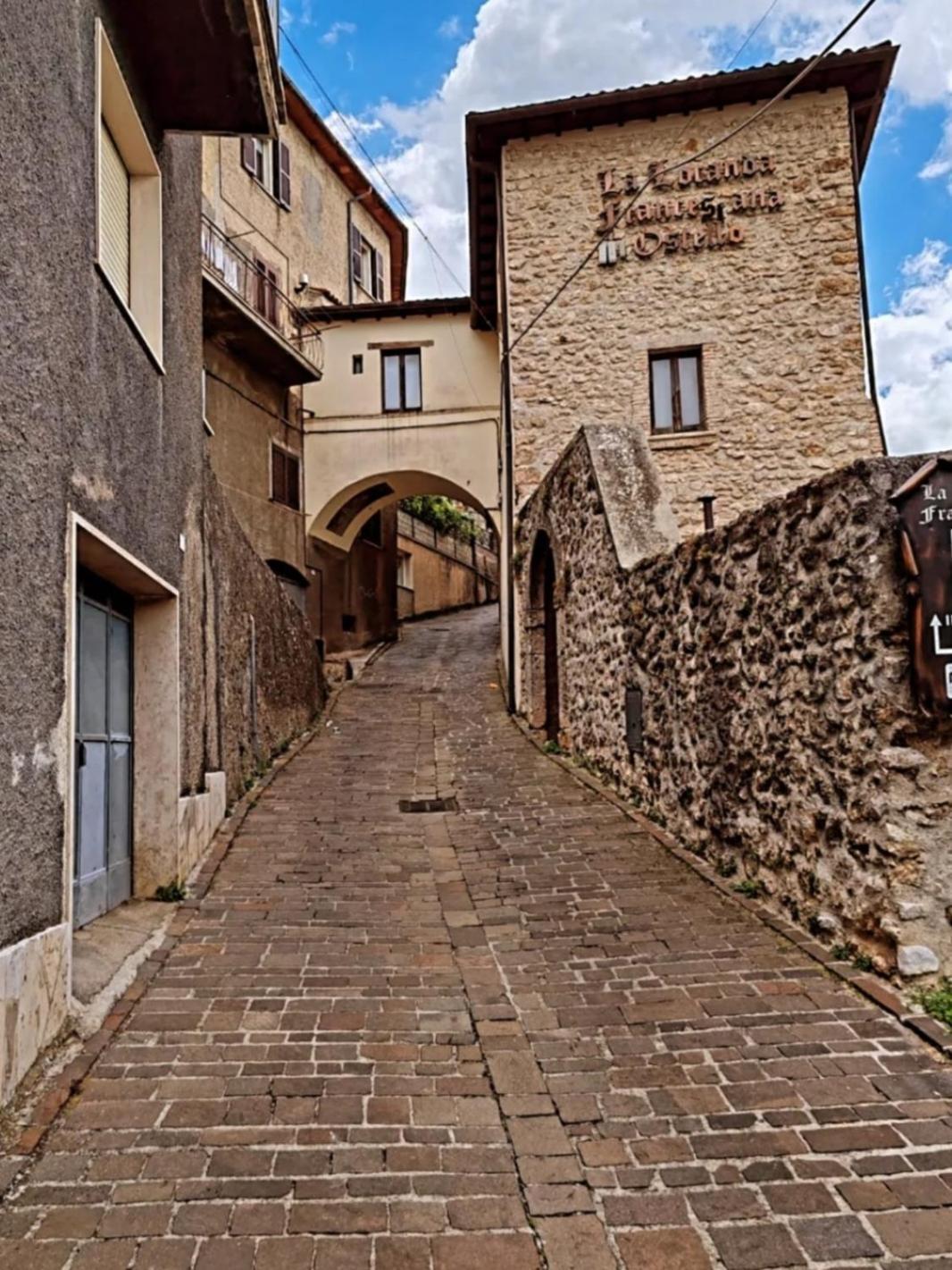 Ferienwohnung Il Sentiero Poggio Bustone Exterior foto
